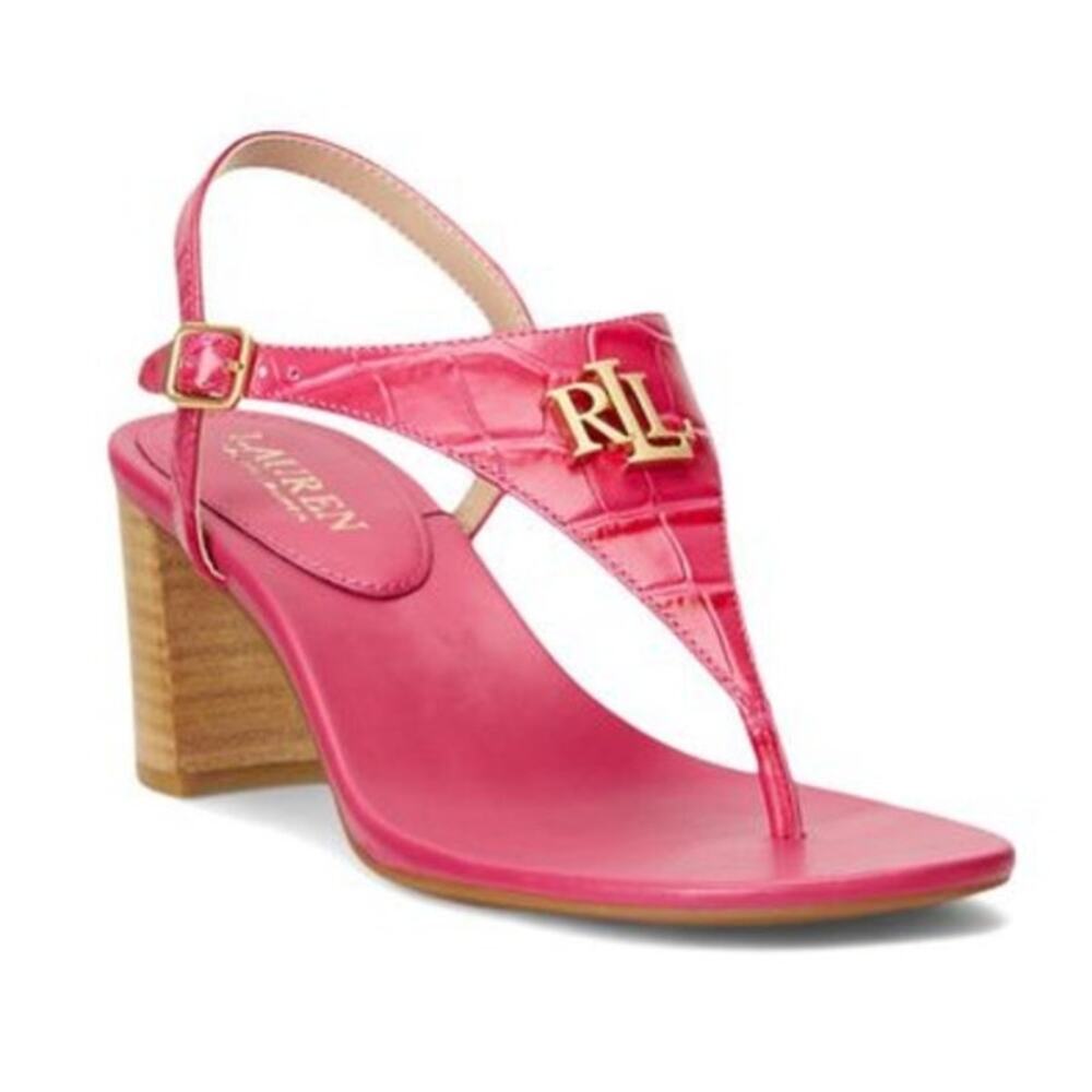 Lauren RALPH LAUREN Women's NEW Westcott Ii Heel Sandal Pump | Size 6.5